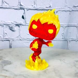 Funko Pop! Marvel Fantastic Four Human Torch Action Figure Superhero BubbleHead